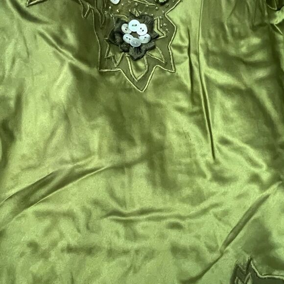 Vintage Sue Wong Nocturne Silk Dress Womens Size 2 Fairy 90s Y2K Asymmetric Hem - Picture 17 of 17